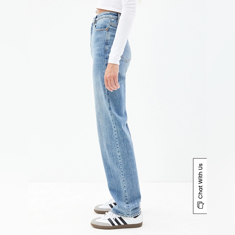 Pacsun Stretch Medium Indigo Dad Jeans size 9 runs big - Picture 3 of 15
